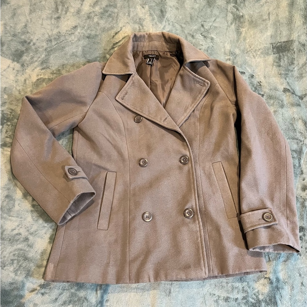 Forever 21 pea coat size S